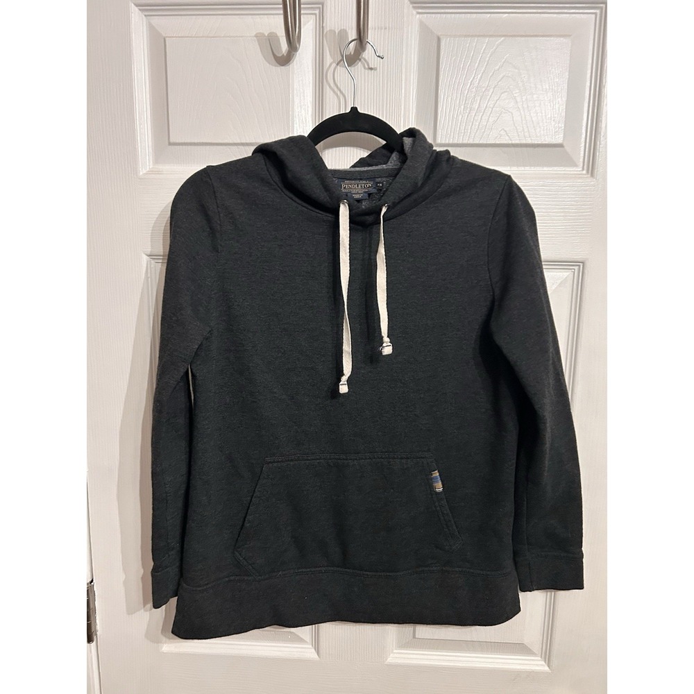 pendleton hooded sweatshirt hoodie XS olympic spell out‎ hiking camping cozy